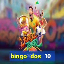 bingo dos 10 mandamentos da lei de deus